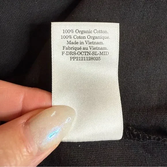 Everlane Black Midi Dress - Picture 9 of 10